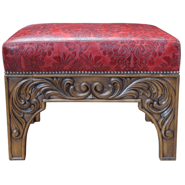 Ottoman  otm69-1 - Jorge Kurczyn Furniture