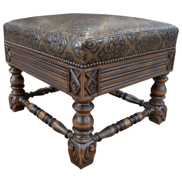 Ottoman  otm70-2 - Jorge Kurczyn Furniture