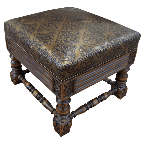 Ottoman  otm70-3 - Jorge Kurczyn Furniture