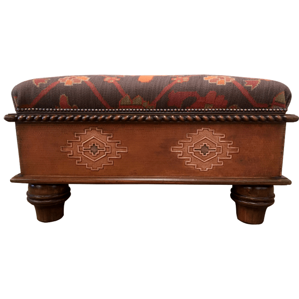 Ottoman  otm73-2 - Jorge Kurczyn Furniture