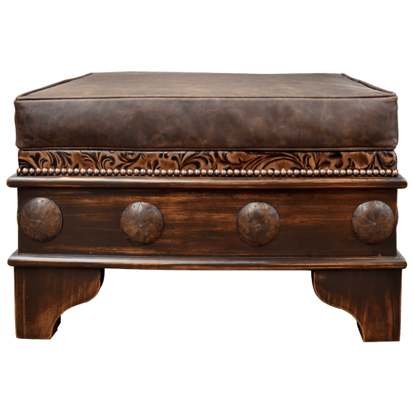 Ottoman  otm83-1 - Jorge Kurczyn Furniture