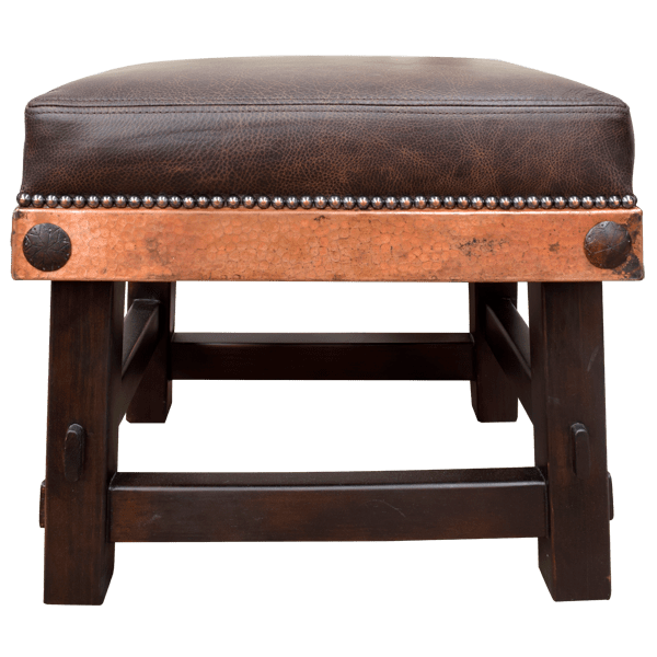 Ottoman  otm86-1 - Jorge Kurczyn Furniture
