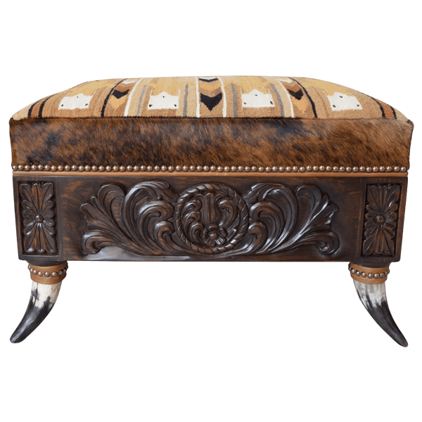 Ottoman  otm87a-1 - Jorge Kurczyn Furniture