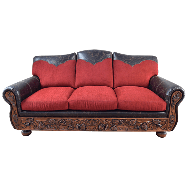 Sofa Flor de Laguna 3 sofa16b-1 - Jorge Kurczyn Furniture