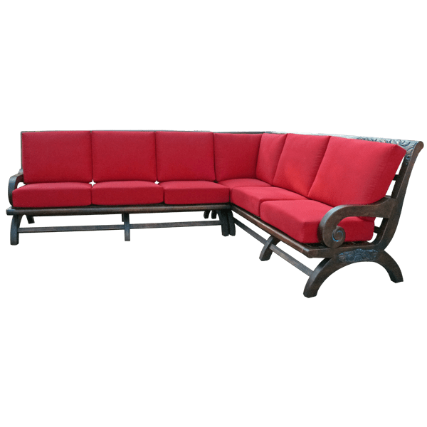 Sofa Esquina de Rosa sofa31-1 - Jorge Kurczyn Furniture