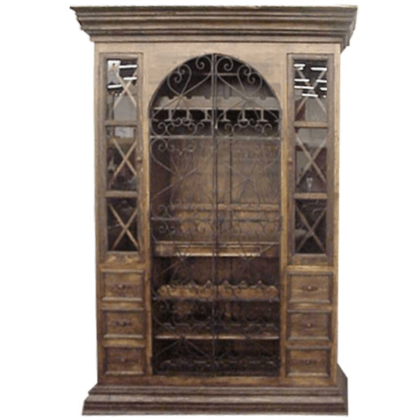 Wine Cabinet LACURARI wcab01-1 - Jorge Kurczyn Furniture