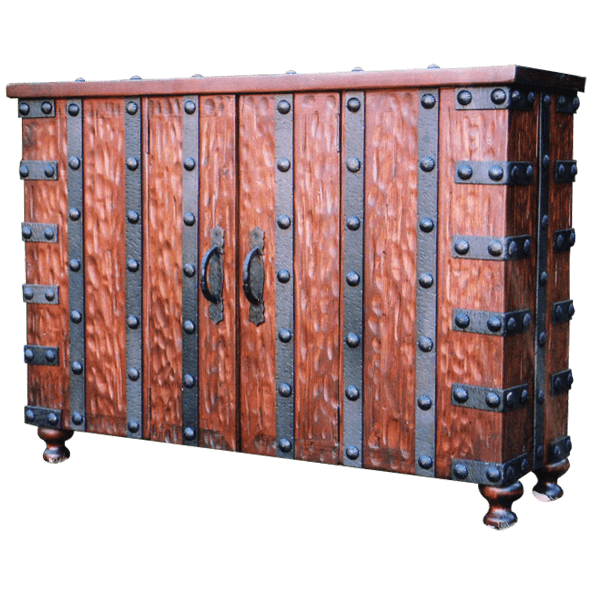 Wine Cabinet EL CASTILLO wcab03-1 - Jorge Kurczyn Furniture