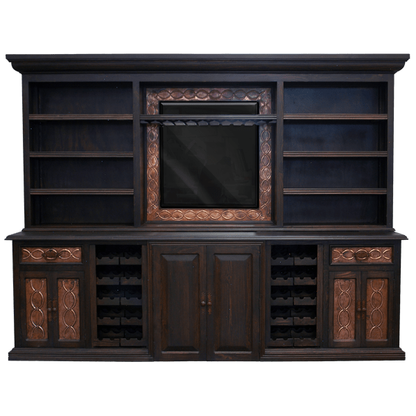 Wine Cabinet  wcab10-1 - Jorge Kurczyn Furniture
