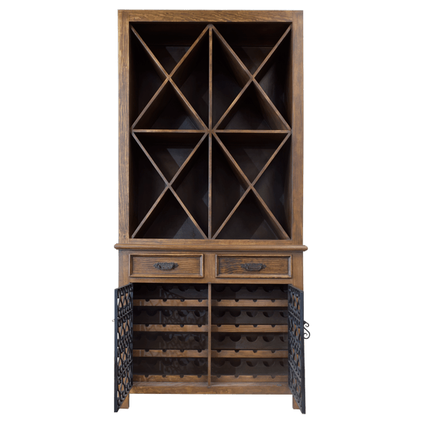 Wine Cabinet  wcab13-2 - Jorge Kurczyn Furniture