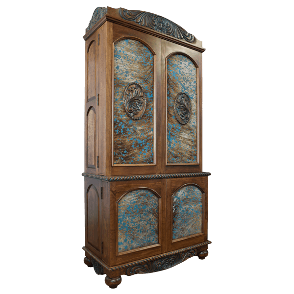 Wine Cabinet  wcab14-2 - Jorge Kurczyn Furniture